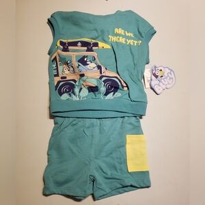 Bluey Kids Adventure Set - Teal and Yellow